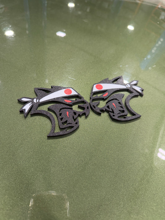 Hellkat Badge Set
