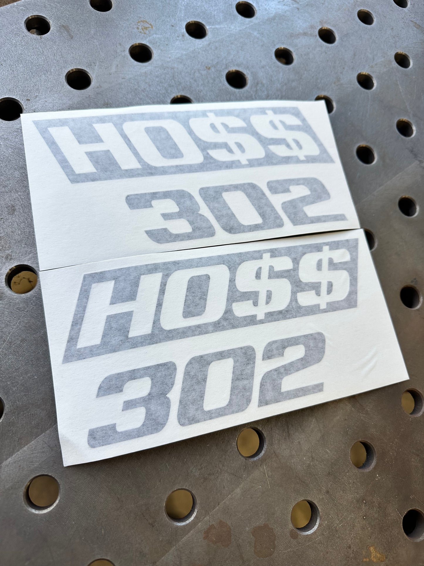HO$$ 302 Official Stickers