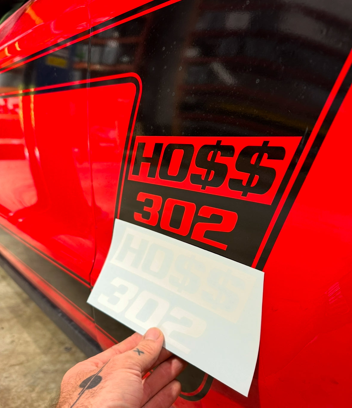 HO$$ 302 Official Stickers