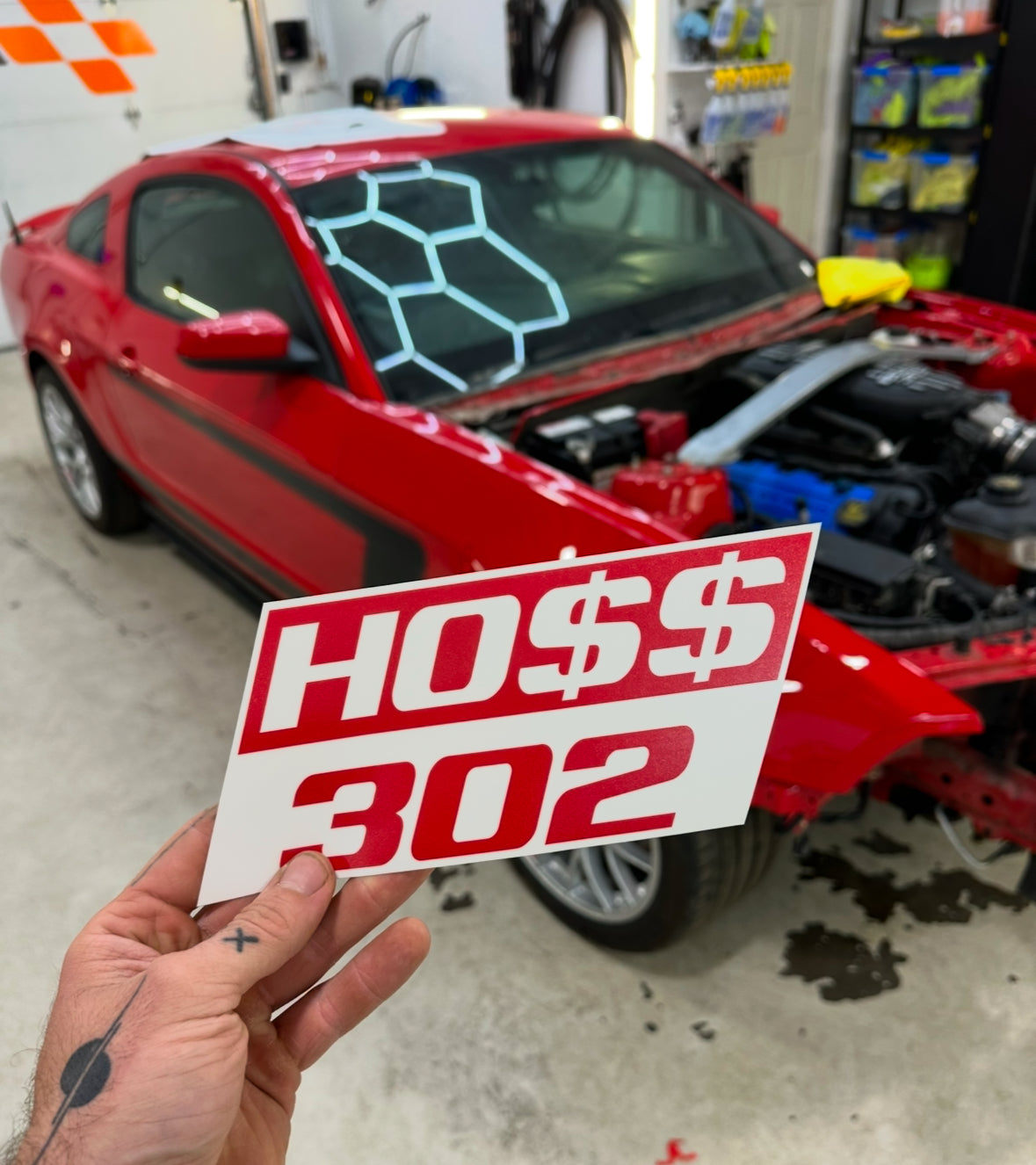 HO$$ 302 Official Stickers