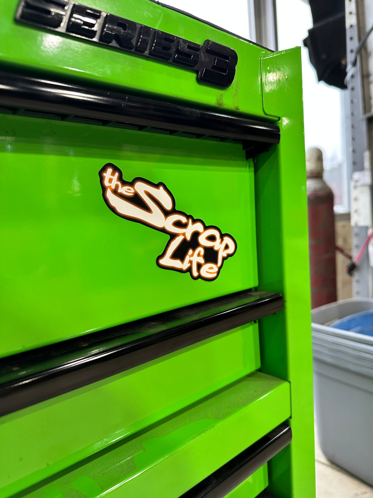 The Scrap Life "Retro" Sticker