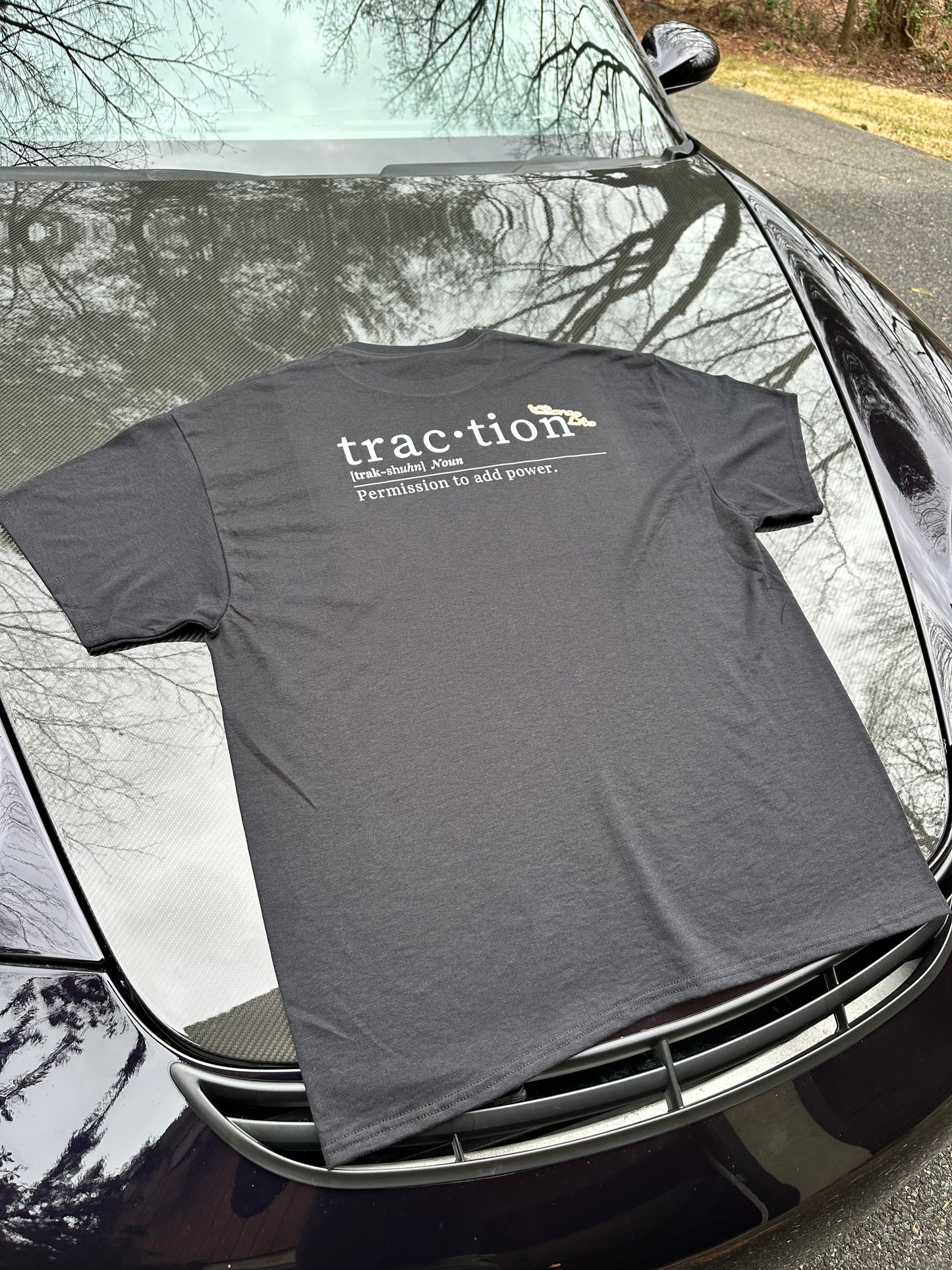 Traction: Permission To Add Power Tee