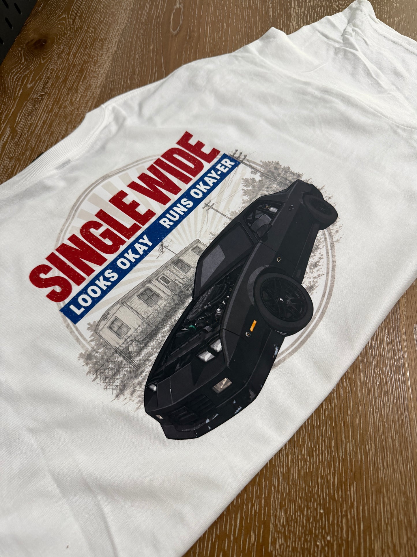 Single Wide Short Sleeve T-Shirt