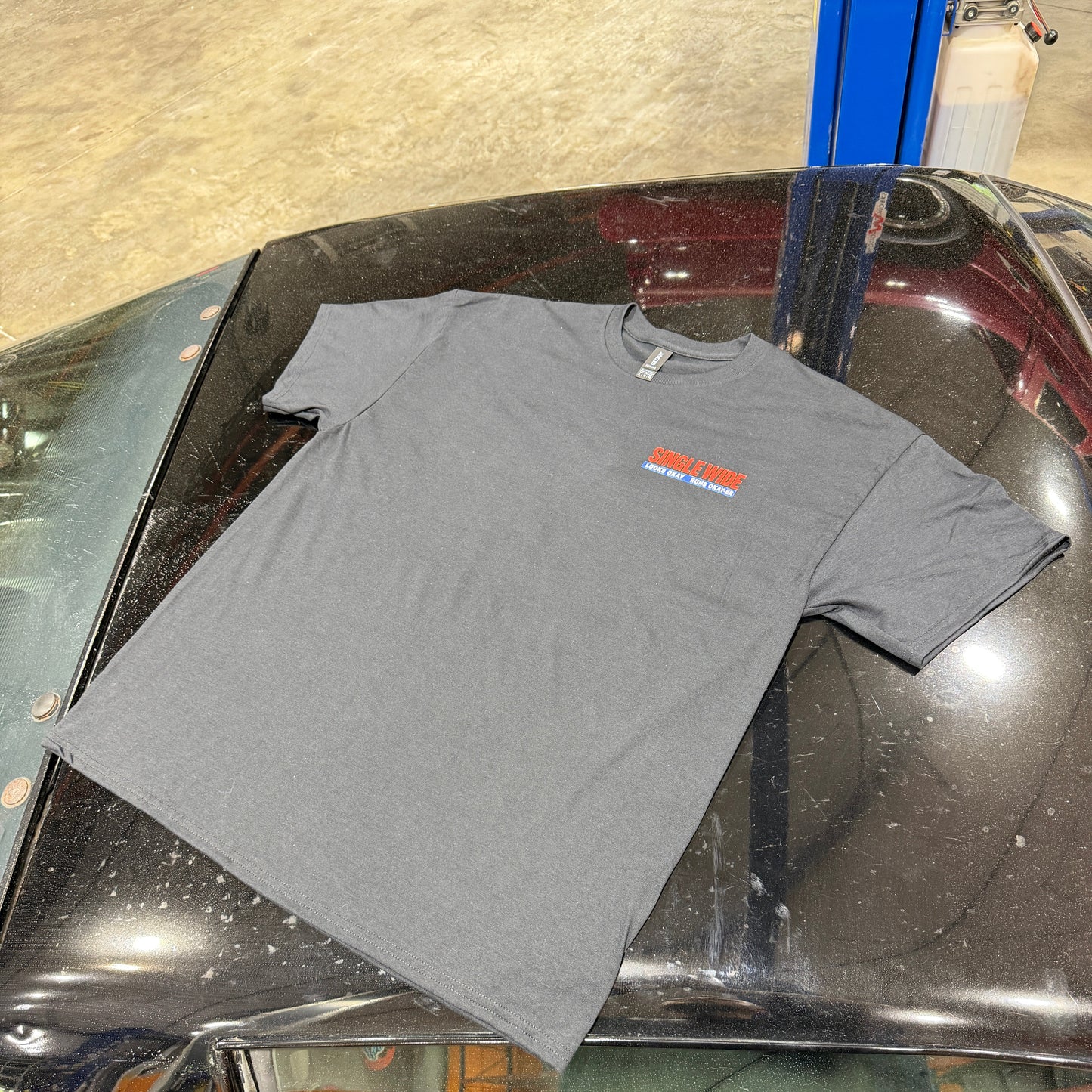 Single Wide Short Sleeve T-Shirt